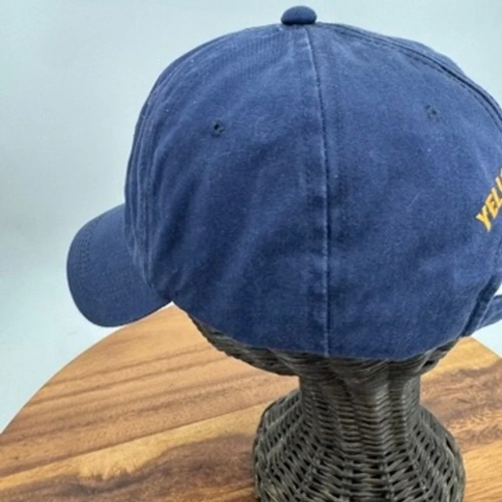 Georgia Tech Yellow Jackets Hat Cap Men OSFM Navy Blue Embroidered Dad‎ Hat